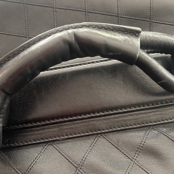 $10K CHANEL LEATHER TRAVEL GARMENT - RARE COLLECTOR VINTAGE - Picture 13 of 16